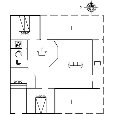 Dortea - 600m From The Sea By Interhome