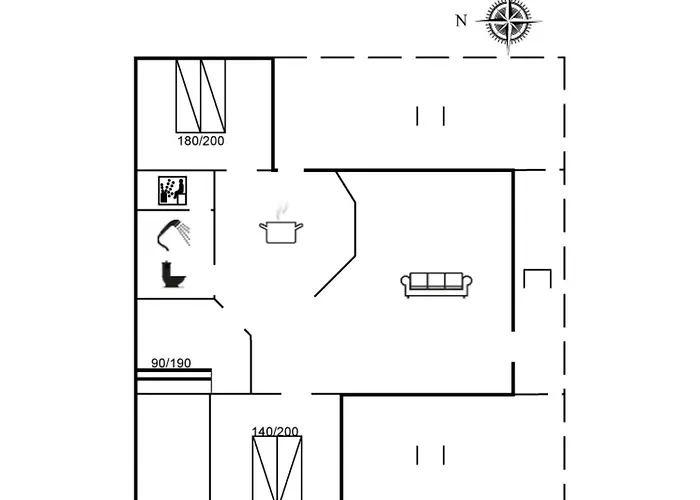 Holiday home Dortea - 600m From The Sea By Interhome *